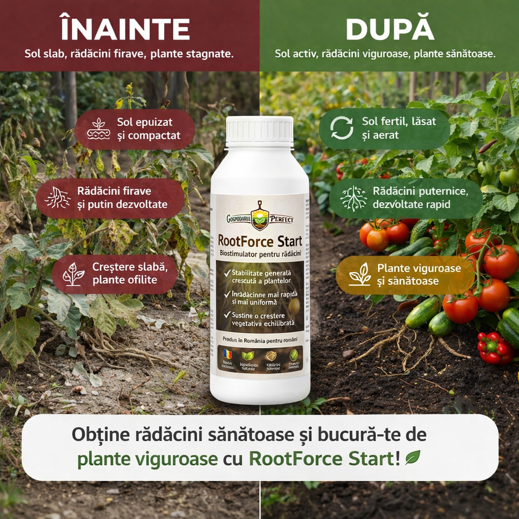 RootForce Start™ - Start puternic pentru rădăcini - 1L Gospodarul Perfect
